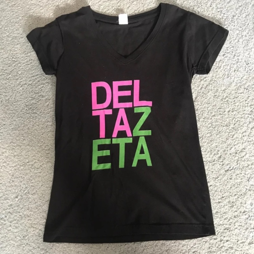 Delta Zeta Black Shirt